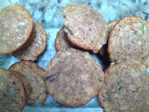 Zucchini muffins